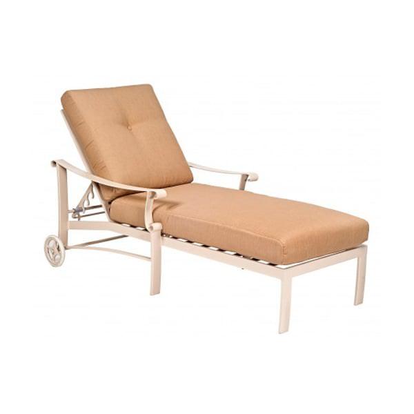 Bungalow Cushion Chaise Lounge by Woodard