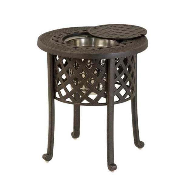 20’’ Round Ice Bucket Side Table by Hanamint