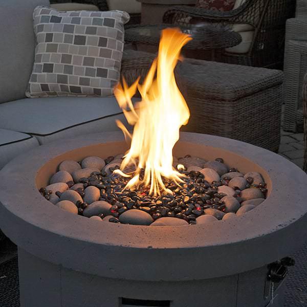 Urban Series Storm Grey Fire Pit by Bay Pointe Outdoors