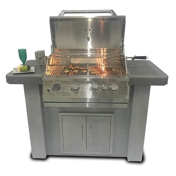 Biscayne Series KD Kitchen 58’’ by Bay Pointe Outdoors