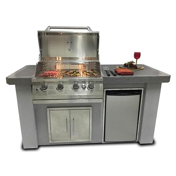 Biscayne Series KD Kitchen 75’’ by Bay Pointe Outdoors