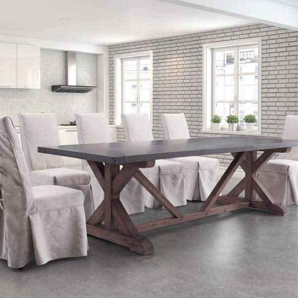 Durham Dining Table Zuo Modern