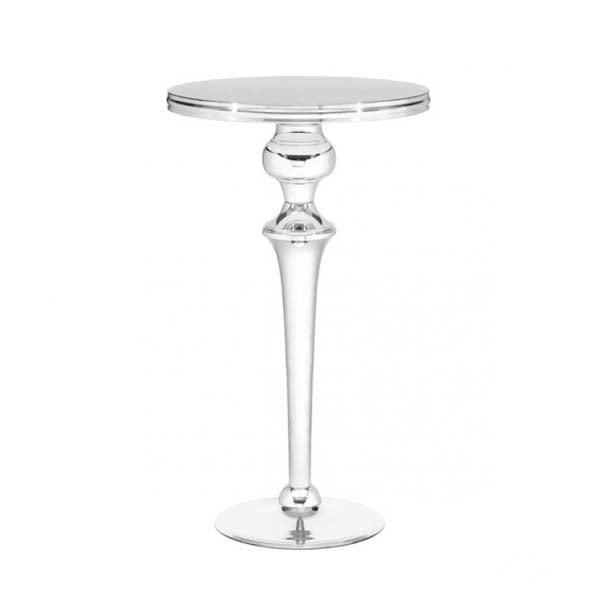 Molokai Bar Table Stainless Steel by Zuo Modern