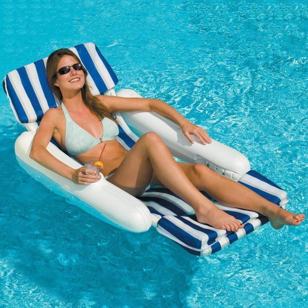SunChaser 10100 Padded Sling Lounge Chair by Swimline