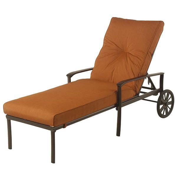 Edgewood Adjustable Cushion Chaise Lounge