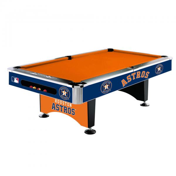 baseball astros pool table