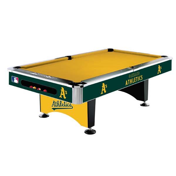 baseball athleticss pool table