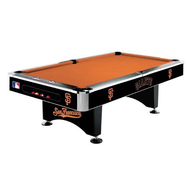 baseballgiants pool table