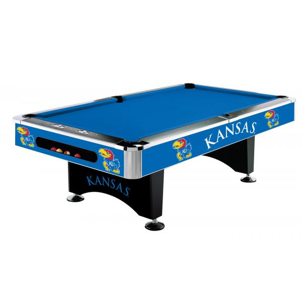 University of Kansas 8' Pool Table
