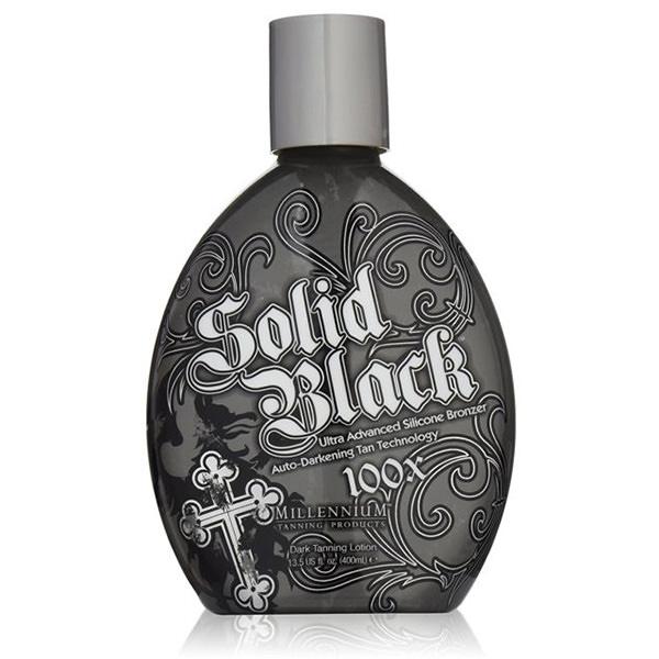 Solid Black 13.5 oz Indoor Tanning Lotion