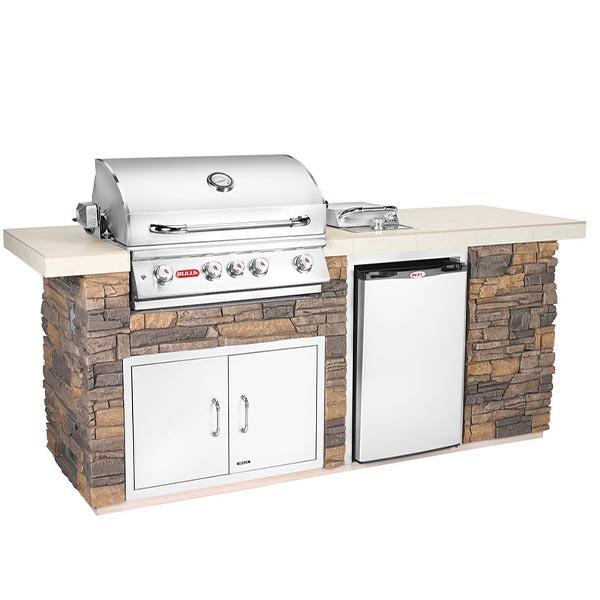 ODK Grill Island - Faux Stone by Bull Grills