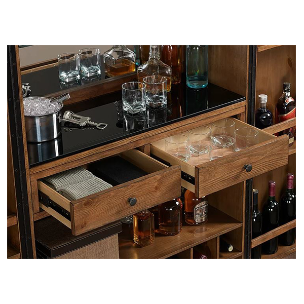 Bristol Wine Cabinet bar and drawers