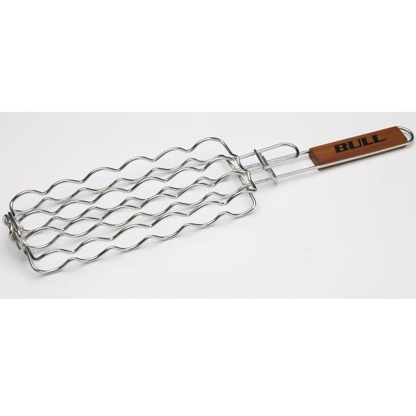 Stainless Steel Sausage Basket by Bull Grills