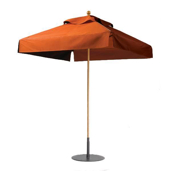 Cafe Basta Sole Wood Umbrella by Tropitone